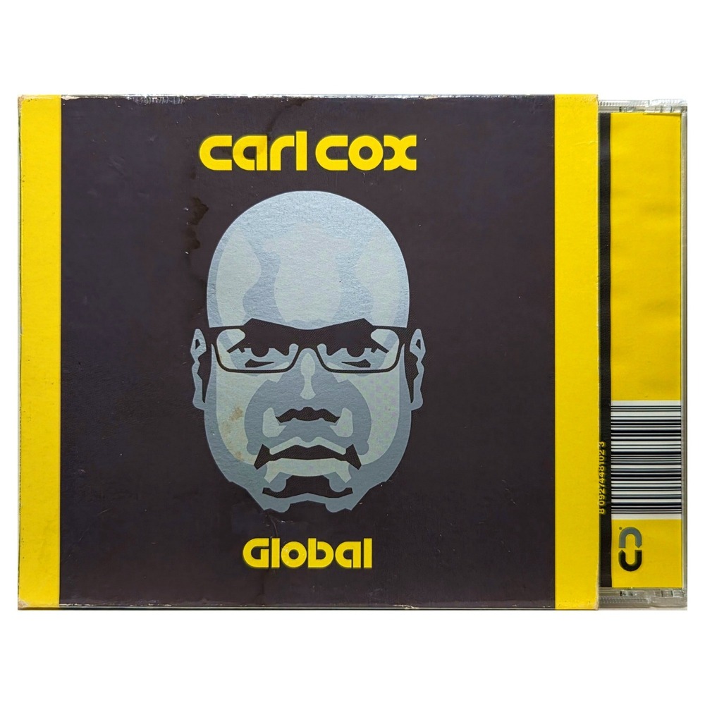 Carl Cox Global 2 CD Compilation Techno House DJ Mix 2002 809274481023 EUC Album